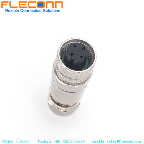 Conector M12 de 4 pines