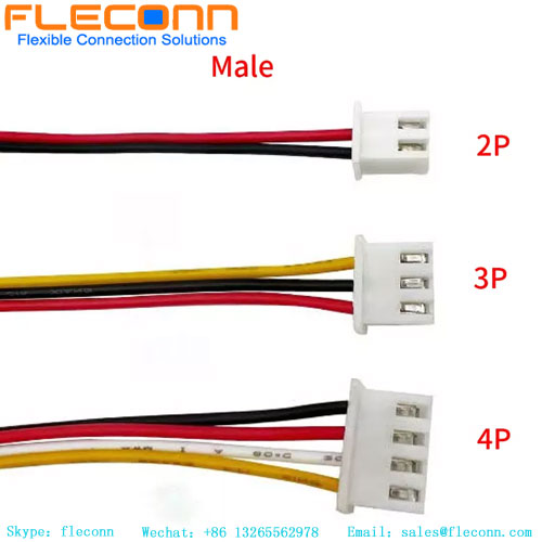 Jst Xh Serie Xhp-4 Paso de 2,5 mm 2 3 4 5 6 7 Arnés de cables del conector de 8 pines