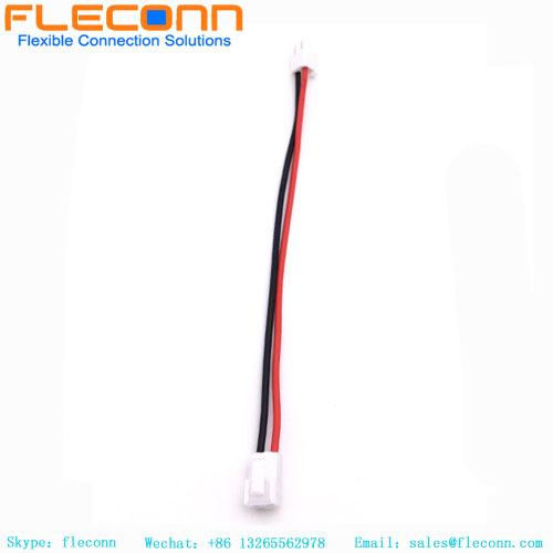 Arnés de cables del conector de la serie JST VH de 2 pines de paso VHR-2N de 3,96 mm