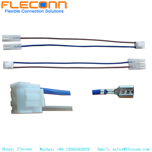 Arnés de cables del conector de 3 vías de paso de 3,96 mm JST VH