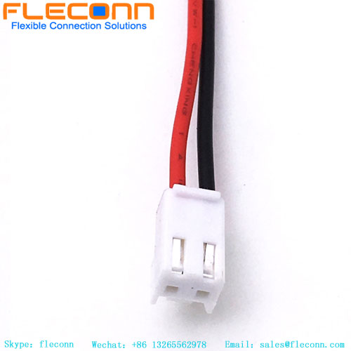 Arnés de cables del conector de la serie JST VH de 2 pines de paso VHR-2N de 3,96 mm