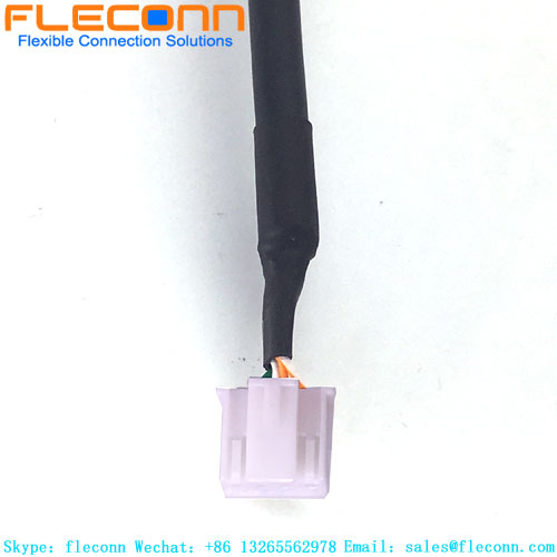 Cable de mazo de cables de 4 pines con paso de 2,5 mm JST XH a RJ45