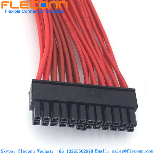Pin micro del mazo de cables del conector de MATE-N-LOK 2-794617-4 TE 24