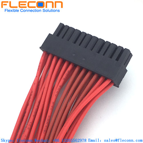 Pin micro del mazo de cables del conector de MATE-N-LOK 2-794617-4 TE 24