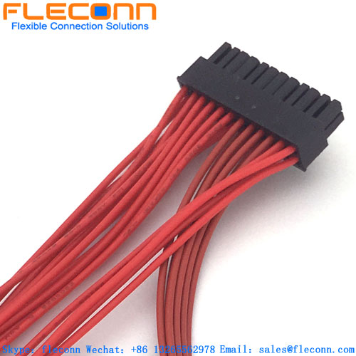 Pin micro del mazo de cables del conector de MATE-N-LOK 2-794617-4 TE 24