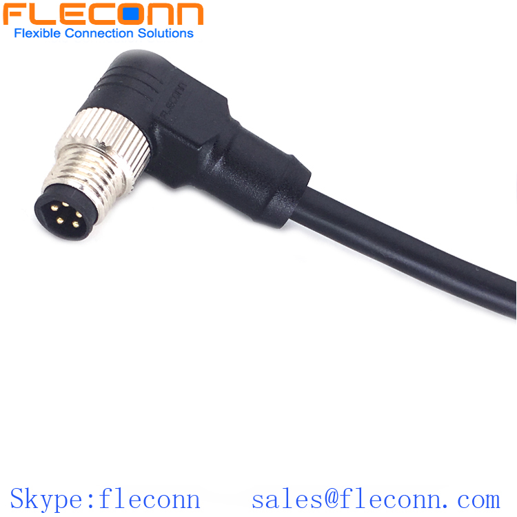 Cable conector macho M8 de 5 pines