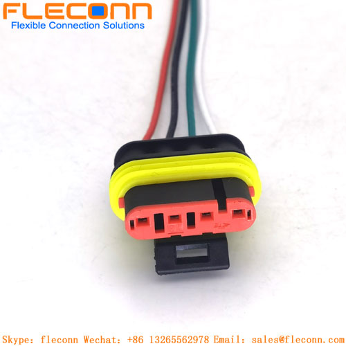 Carcasa TE AMP Superseal de 1,5 mm para mazo de cables de terminales hembra