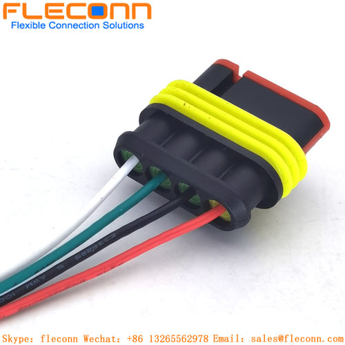 Carcasa TE AMP Superseal de 1,5 mm para mazo de cables de terminales hembra