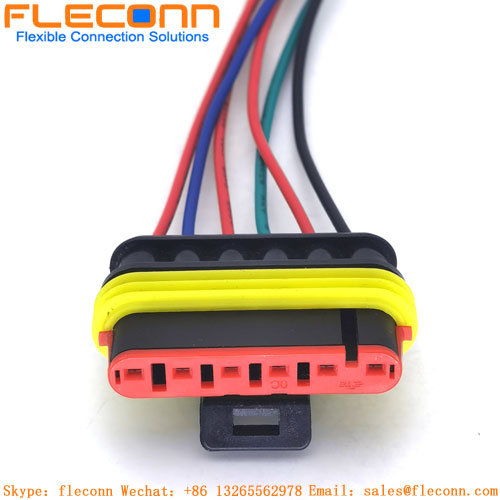 Arnés de cables de conectores impermeables AMP Superseal IP67 282090-1