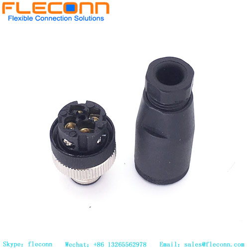 Conector M12 de 4 pines