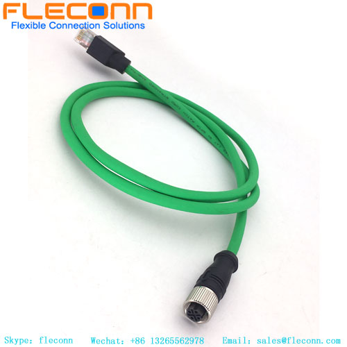 Cable M12 RJ45