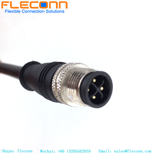 Cable macho con codificación S M12
