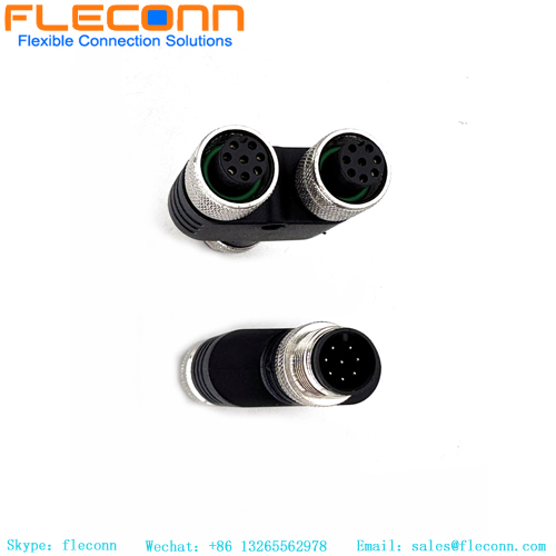 Distribuidor doble tipo M12 Y