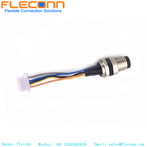 Arnés de cables del conector de montaje trasero M8 personalizado