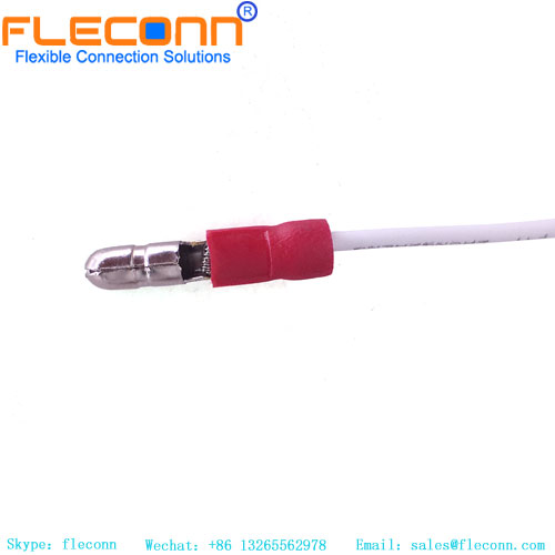 Arnés de cables con conector de engarce, terminal macho tipo bala, tipo bala, 4 mm