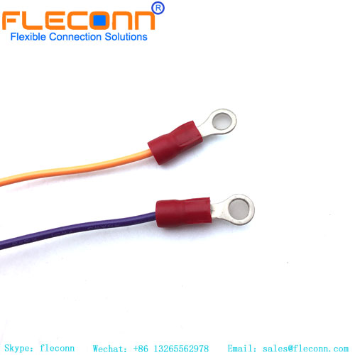 Terminales de anillo Terminales de anillo de engarzado con aislamiento de PVC Cable