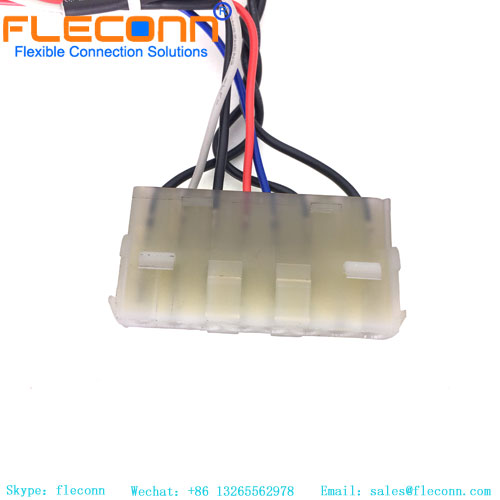 Arnés de cables del conector TE MATE-N-LOK serie 926308-1 de 8 pines