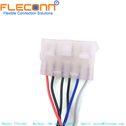 Cable conector TE MATE-N-LOK serie 926307-1 con paso de 6,35 mm