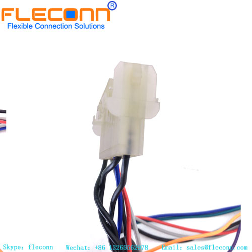 Arnés de cables del conector TE MATE-N-LOK serie 926308-1 de 8 pines