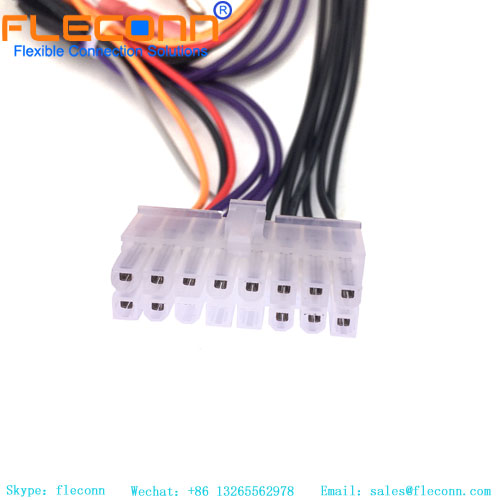 Arnés de cables del conector de 16 pines de Molex con paso 0039012160 de 4,2 mm