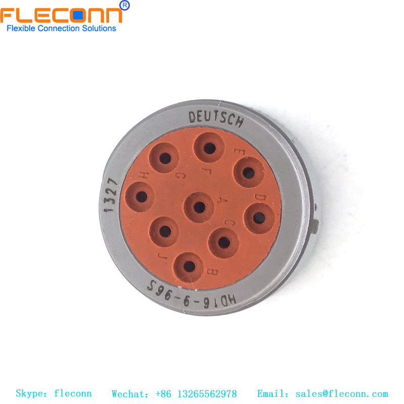 Conectores automotrices del receptáculo del perno de Deutsch 9 conector auto impermeable HD16-9-96S