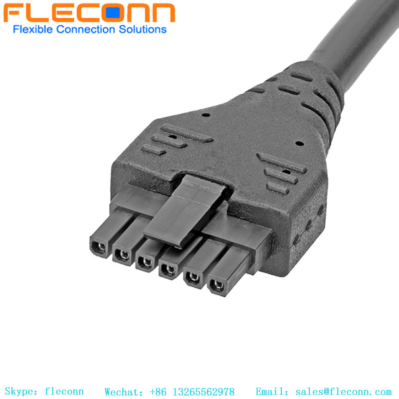 Conjunto de cables Molex Arnés de cables sobremoldeado Micro-Fit personalizado 43025-0500