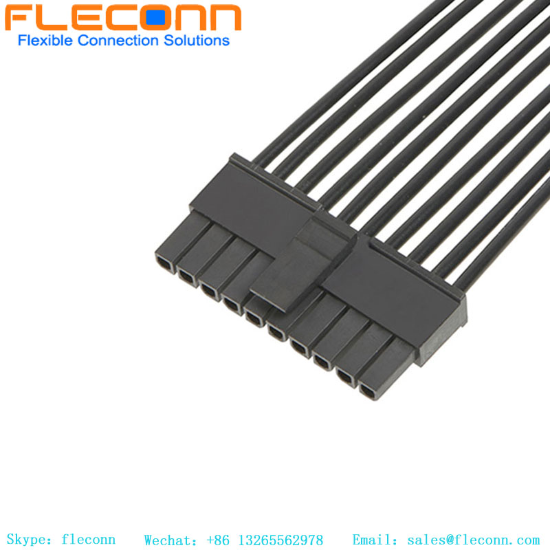 Conjunto de cables Molex Arnés de cables sobremoldeado Micro-Fit personalizado 43025-0500