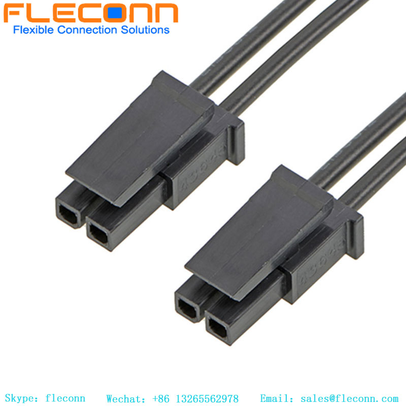 Conjunto de cables Molex Arnés de cables sobremoldeado Micro-Fit personalizado 43025-0500