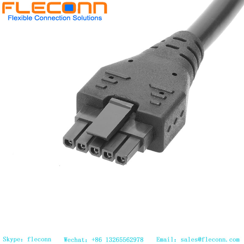 Conjunto de cables Molex Arnés de cables sobremoldeado Micro-Fit personalizado 43025-0500