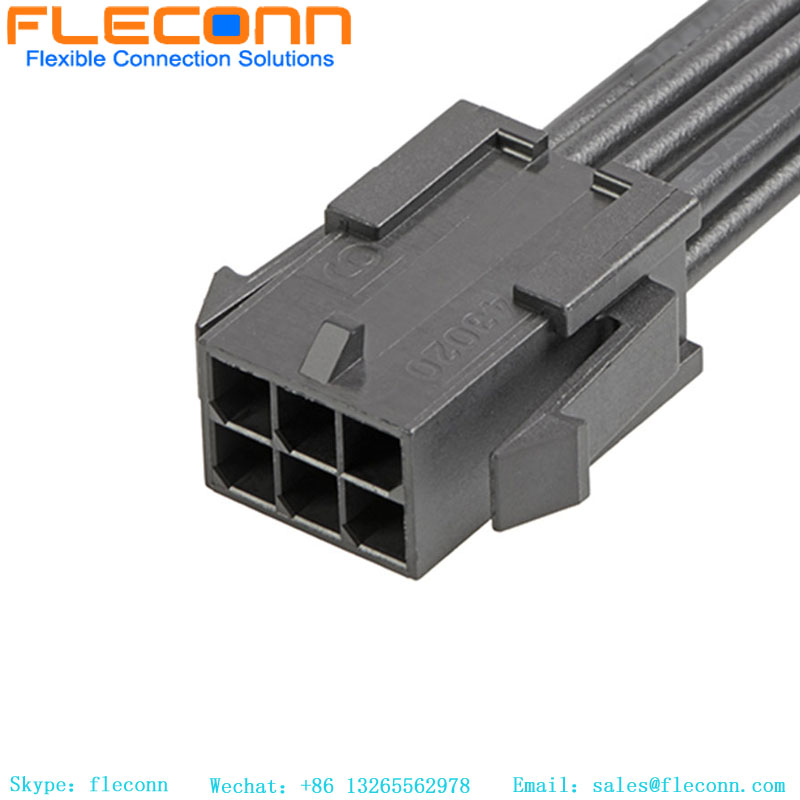 Conjunto de cables Molex Arnés de cables sobremoldeado Micro-Fit personalizado 43025-0500