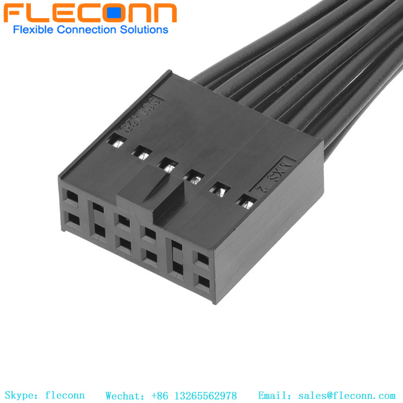 Conjunto de cables Molex Arnés de cables sobremoldeado Micro-Fit personalizado 43025-0500