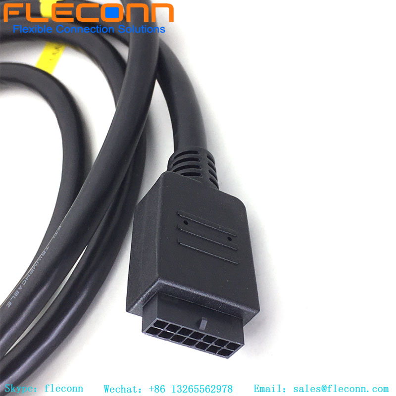 Conjunto de cables Molex Arnés de cables sobremoldeado Micro-Fit personalizado 43025-0500