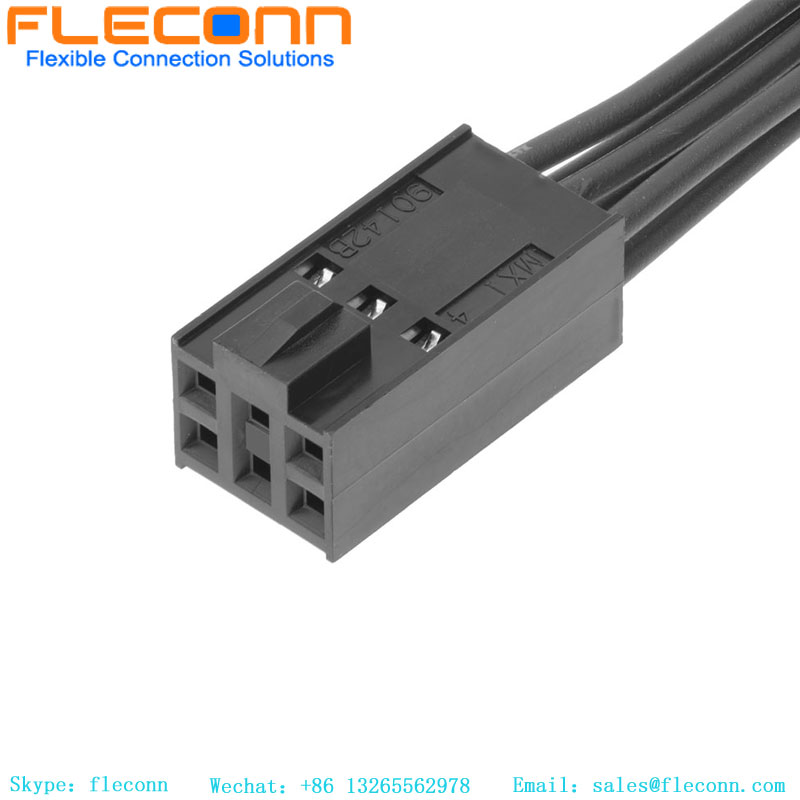 Conjunto de cables Molex Arnés de cables sobremoldeado Micro-Fit personalizado 43025-0500