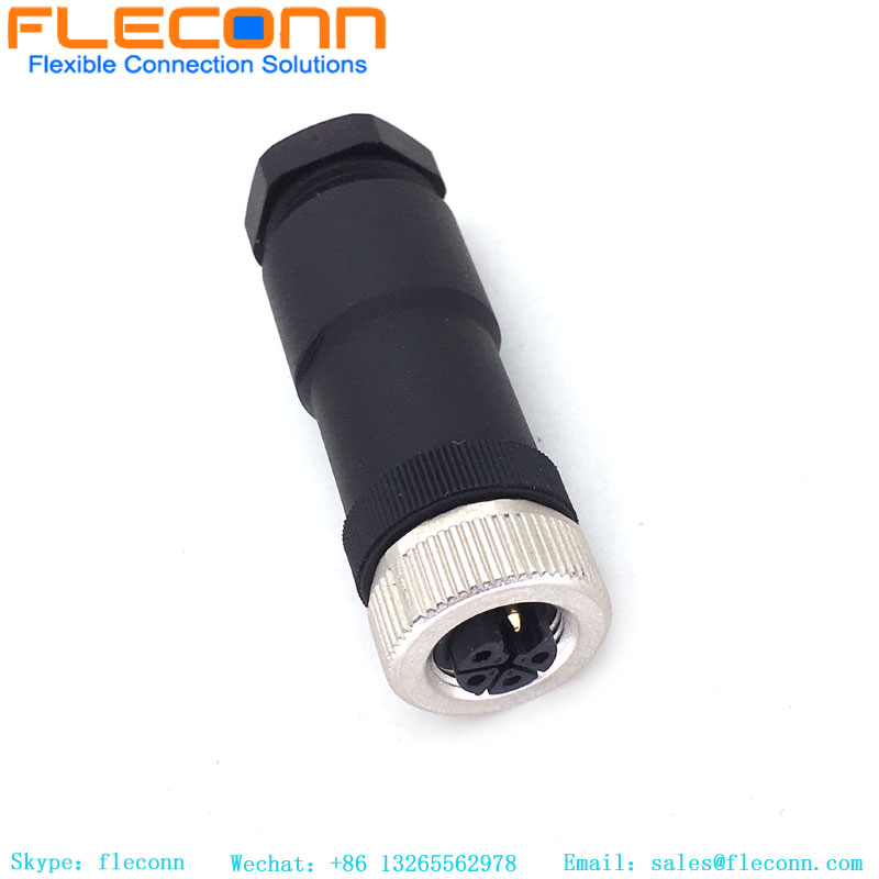 Conector hembra M12