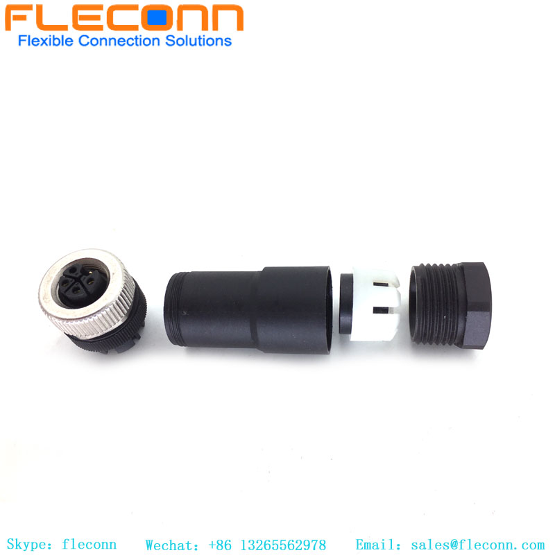Conector hembra M12