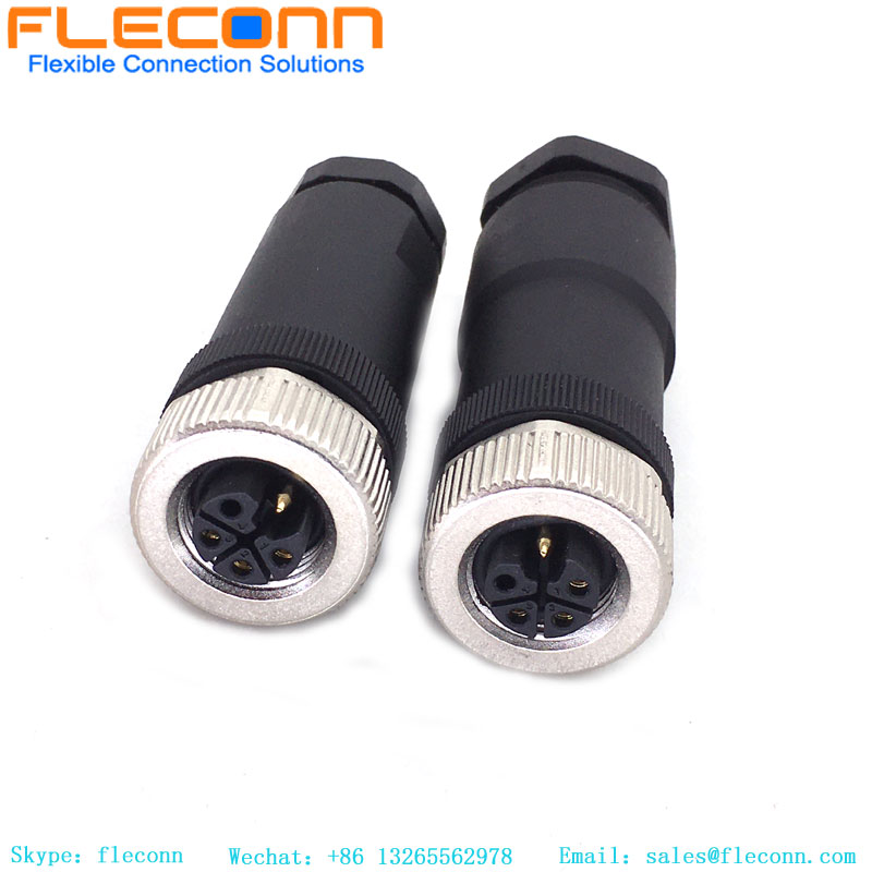 Conector hembra M12
