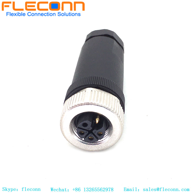 Conector hembra M12
