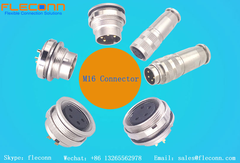 FLECONN can provide IP66 waterproof M8 3Pin Connector for power and signal transmission connections.