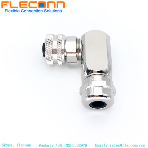 M12 Right Angle Connector
