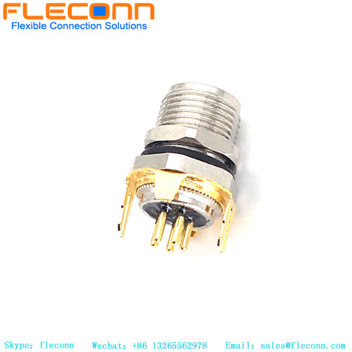 M5 Circular Connector Cable with 2 3 4 pin male plug for Miniature Sensor market and industrial automation applications