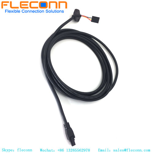 Molex Microfit 3.0 Cable, 2451320405 4 Pin Overmolded Connector Cable Harness 0.5M 1M 2M 3M 5M