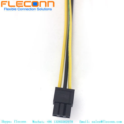 Arnés de cables del conjunto de cables Molex Micro-Fit 3.0 de 24 pines