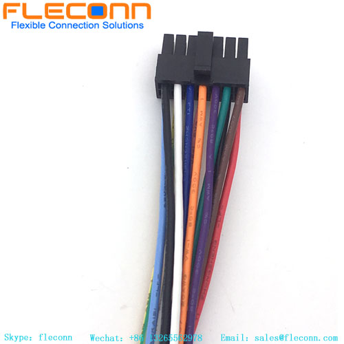 Conjunto de cables del mazo de cables del conector 43025-1400 del Micro-ajuste 3,0 de Molex de 3,0 mm