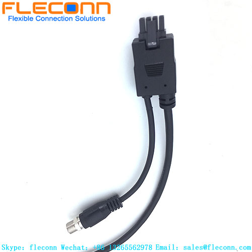 Cable de mazo de cables hembra Molex de 8 pines con paso de 3,5 mm a RJ45