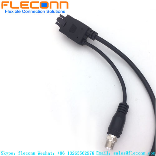 Cable de mazo de cables hembra Molex de 8 pines con paso de 3,5 mm a RJ45