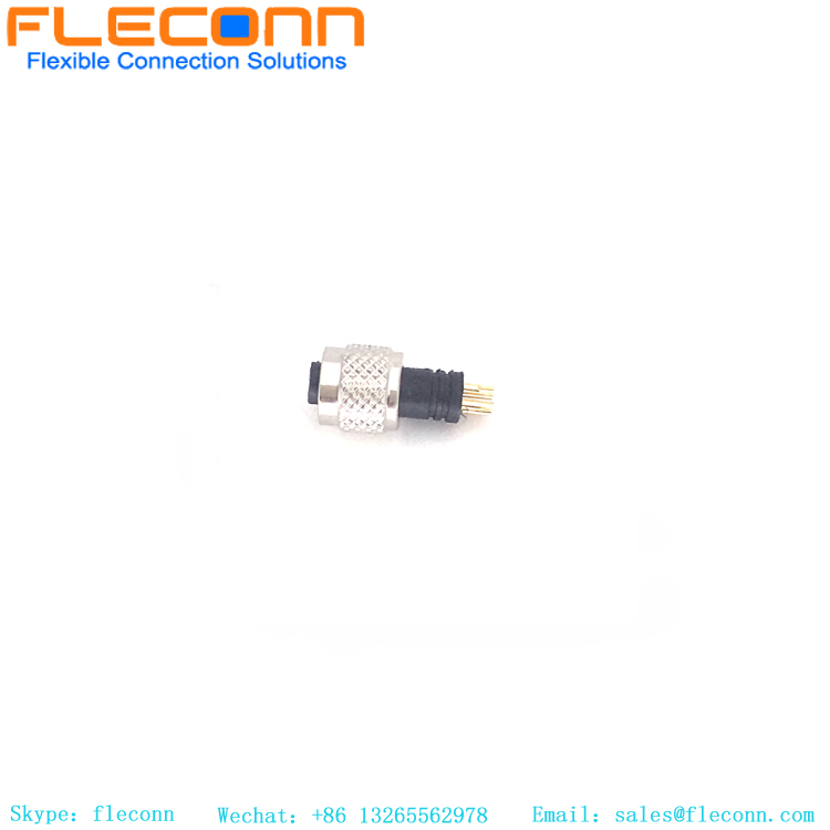 Conector de cable macho M5 de 2 pines