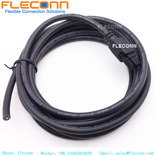 Cable 2451320405 de Molex Microfit 3,0, arnés de cables sobremoldeado de 4 pines