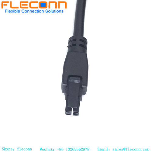 Cable 2451320410 de Molex Microfit 3,0, alambre sobremoldeado de 4 pines para subir al arnés de cables del cable del conector