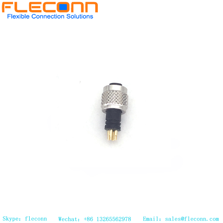 M5 4 Pin Female Molding Type Connector