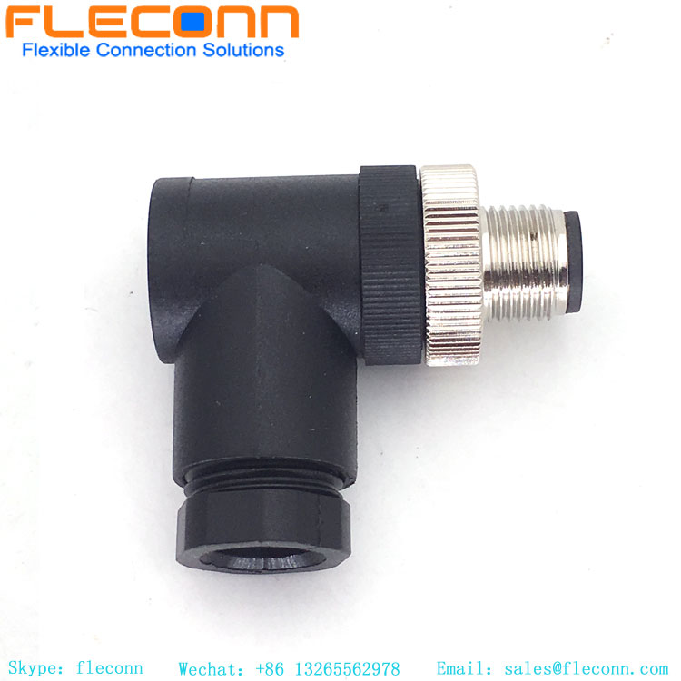 M12 Right Angle Connector